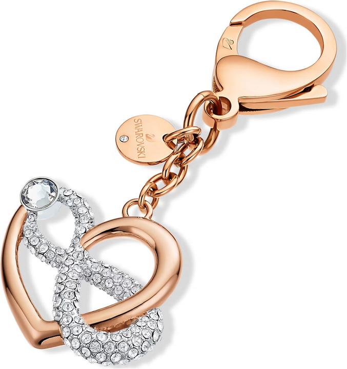 Produktbild Swarovski Infinite Unendlichzeichen und Herz Schlüsselring