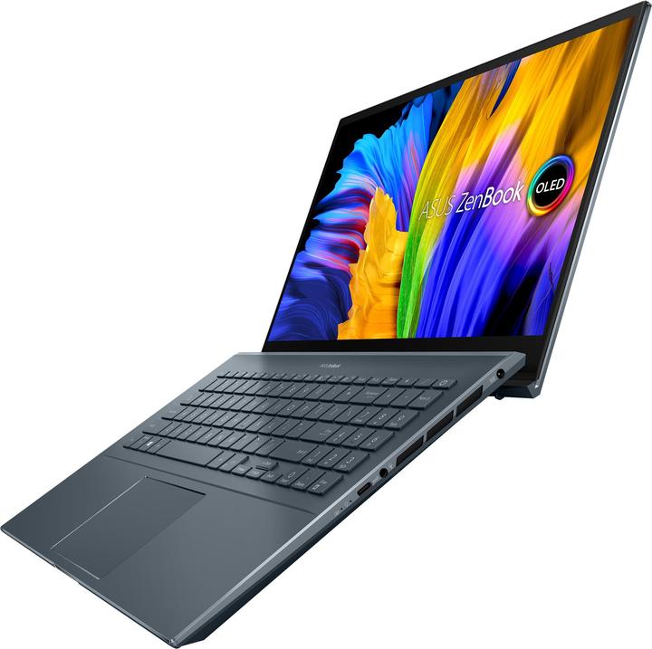 Image du produit ASUS ZenBook Pro 15 OLED UM535QA-KY213W - AMD Ryzen 7 5800H / 3.2 GHz - Win 11 Home - Radeon Graphic (15.60", AMD Ryzen 7 5800H, 16 Go, 512 Go)