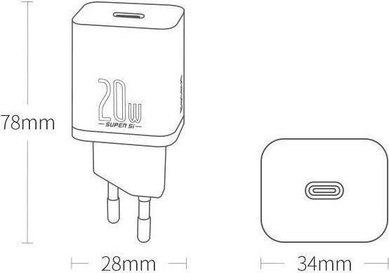 Produktbild Baseus Super Si QUICK CHARGER (20 W)