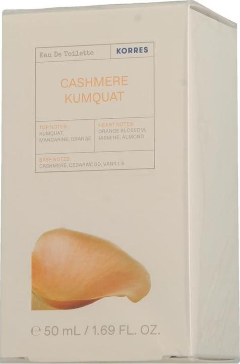 Actual product image Korres Cashmere Kumquat Eau de Toilette (Eau de toilette, 50 ml)
