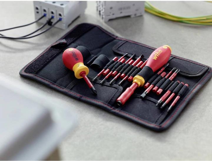 Produktbild Wiha Schraubendreher und Bit Set (Schlitzschrauben, Innensechskant, Torx (TX), Pozidriv-Kreuzschlitz (PZ), Phillipps-Kreuzschlitz (PH))