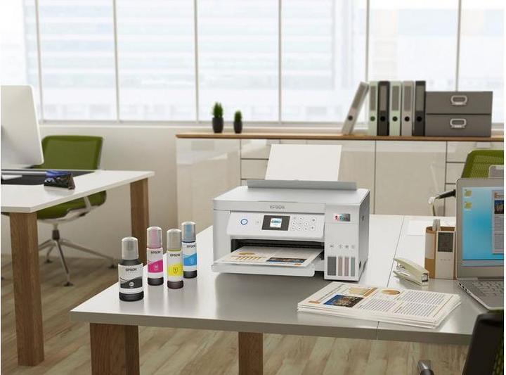 Immagine prodotto Epson EcoTank ET-2856, Stampanti a getto d'inchiostro, Multifunzione, Sistema a serbatoio d'inchiostro (Eco-Tank, Colore)