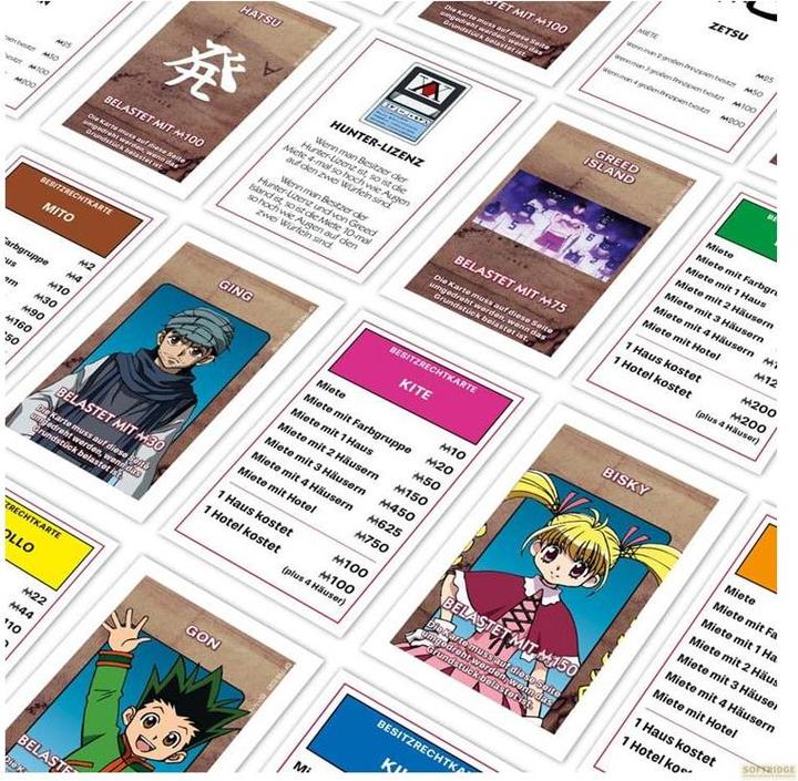 Image du produit Winning Moves Monopoly Brettspiel Hunter x Hunter *Deutsche Version* (Allemand)