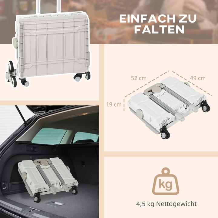 Produktbild Homcom Einkaufstrolley