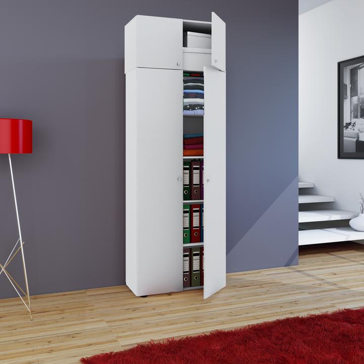 Produktbild VCM Holz Mehrzweckschrank Serie Vandol mit Drehtüren