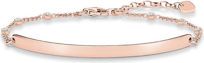 Thomas Sabo Armband Sparkling Circles (19.50 cm, Silber)