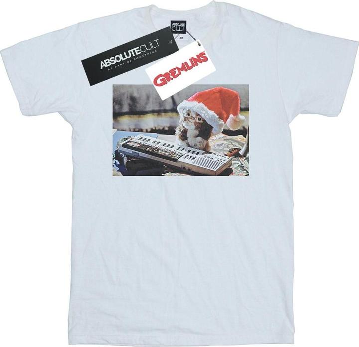 Universal Textiles Mogwai Christmas Hat TShirt (4XL)