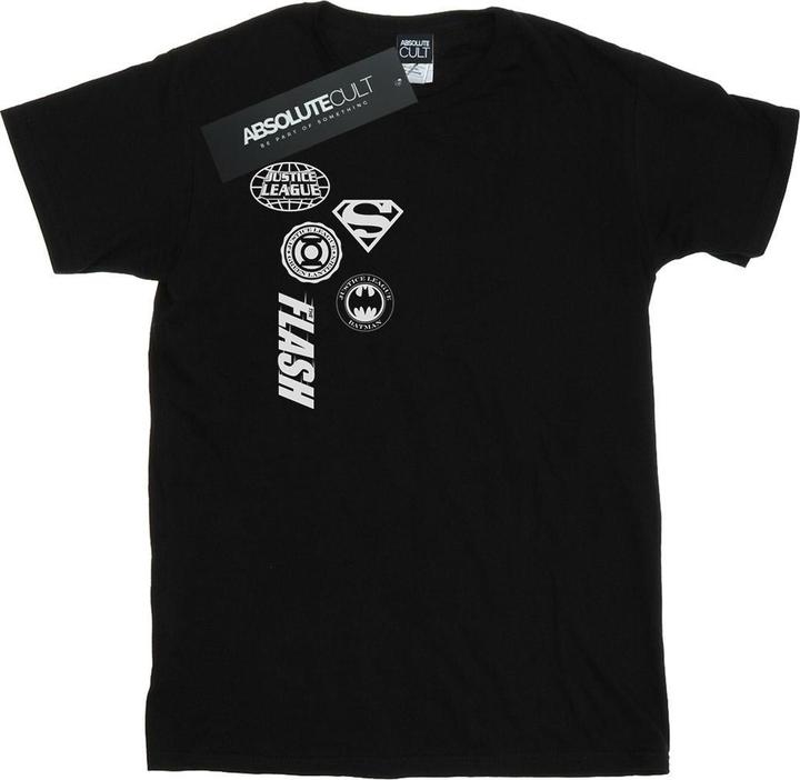 Justice League Icons Cluster TShirt (L)