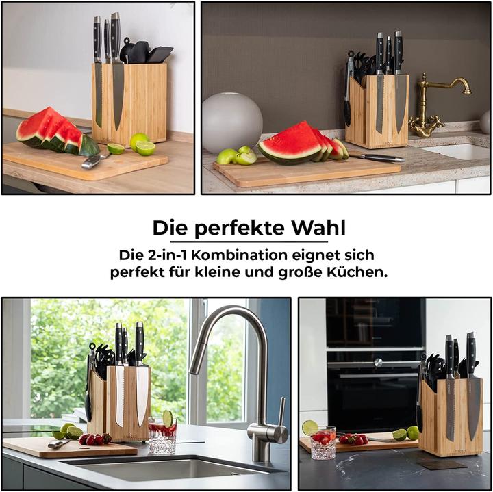 Produktbild Pinocs Messerblock, magnetisch, mit Behälter
