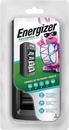 Produktbild Energizer Recharge Universal (1 Stk., D, 9V Block, AAA, AA, 2300 mAh, Ladegerät ohne Akku)