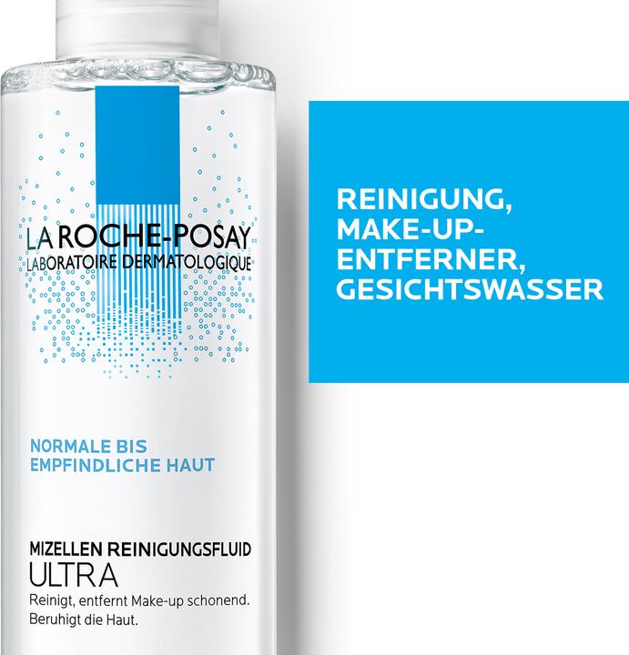 Actual product image La Roche Posay Micellar Cleansing Fluid Ultra (Micelle water, 400 ml)