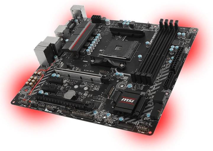 Produktbild MSI B350m Mortar (AM4, AMD B350, mATX)