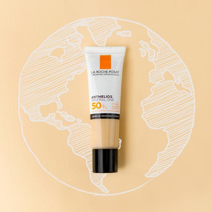 Actual product image La Roche Posay Anthelios Mineral One #02 Medium (Suntan cream, SPF 50+, 30 ml, 50 g)