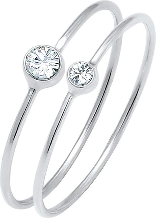 Produktbild Elli Ring Set, Solitär-Ring (64, 925 Silber)
