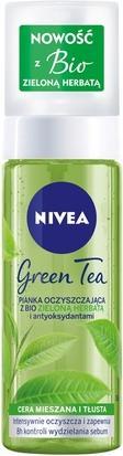 Image du produit NIVEA Mousse Nettoyante pour le Visage au Thé Vert pour les peaux grasses et mixtes 150Ml (Lait nettoyant, 150 ml)
