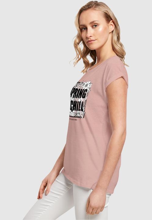 Actual product image Merchcode Ladies Spring And Chill Extended Shoulder Tee - 113645 (L)