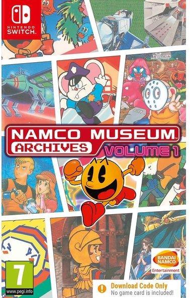 Actual product image Bandai Namco Museum Archives Volume 1 (Code in a Box) (Switch, Switch Lite, Switch OLED, EN)