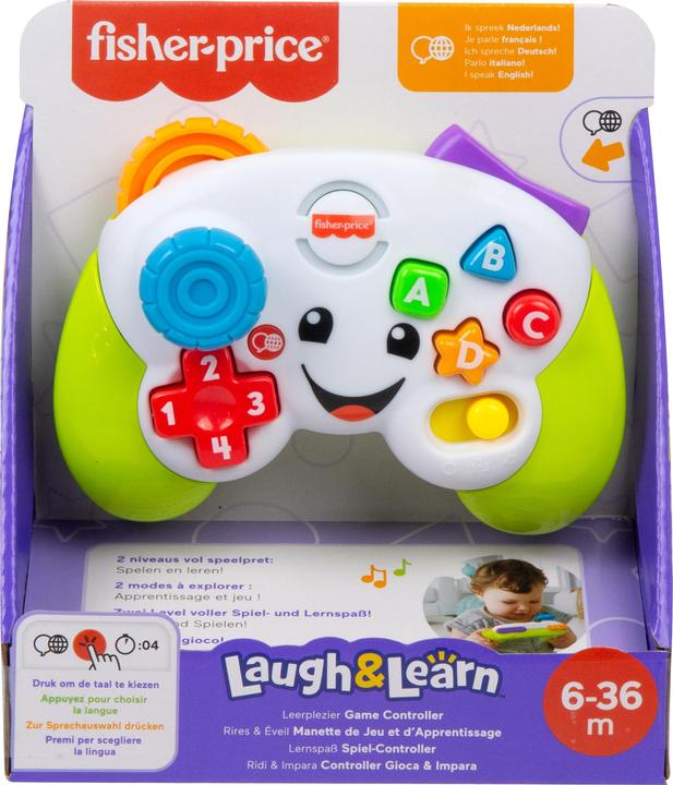 Fisher-Price Learning fun game controller (D, DU, F, I, E) (German, Dutch, English, French, Italian)