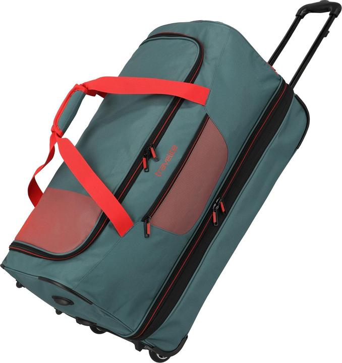 Actual product image Travelite Basics 2 Rollen Reisetasche 70 cm mit Dehnfalte (98 l, L (90 - 115l))
