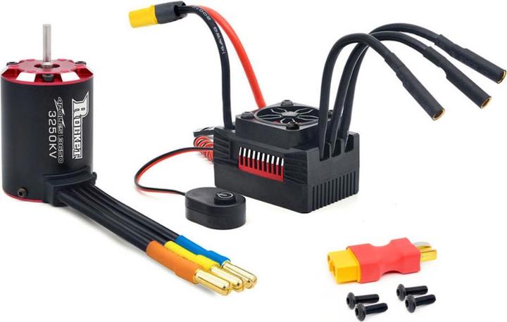 Image du produit Surpass Hobby Combo brushless 540 4350Kv 45A 1:10 Rocket V2 (2-3S LIPo /45A ESC XT60)