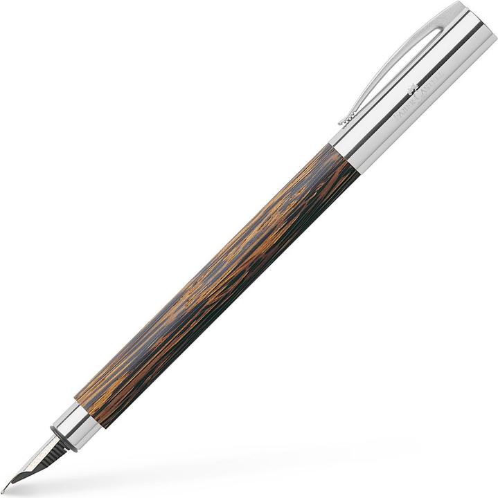 Produktbild Faber-Castell Füllfederhalter AMBITION braun (Braun, 1 x)