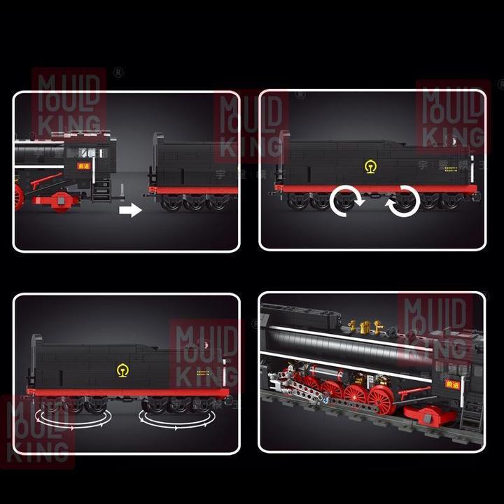 Produktbild Mould King Historische Dampflokomotive