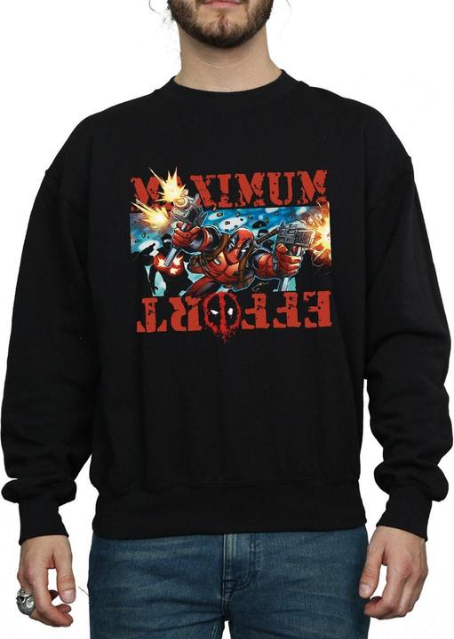 Produktbild Deadpool Maximum Effort Sweatshirt (S)