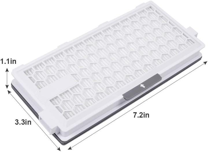 Produktbild Plutoos 2 HEPA Airclean Plus 50 Filters für Miele Complete C3 Powerline, S8340 Staubsaugerfilter - Air Clean