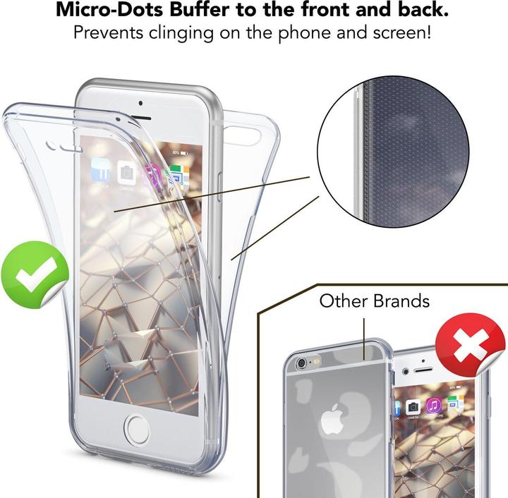 Immagine prodotto Nalia Custodia per cellulare a 360 gradi (Apple iPhone 6)
