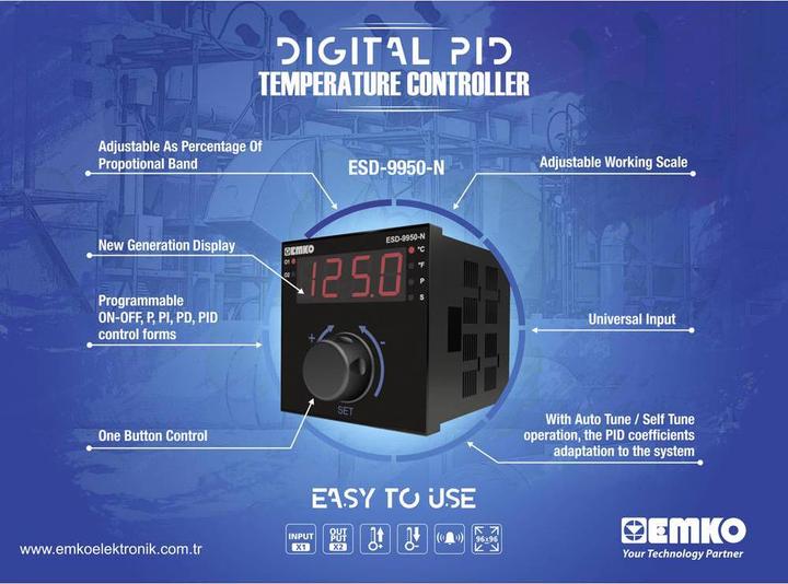Actual product image Emko Thermostat