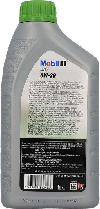 Image du produit mobil 1 Esp (1 l, SAE 0W-30)
