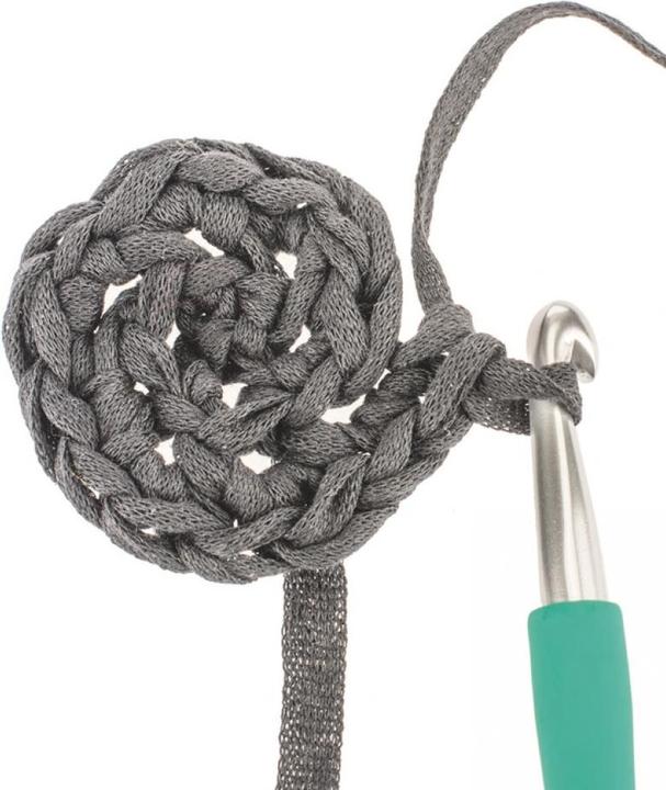 Image du produit Glorex Bandes de macramé en laine 250 g, noir (125 m)