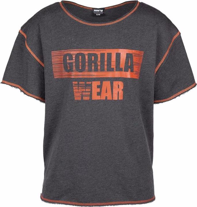 Immagine prodotto Gorilla Wear Wallace Workout Top Grau/Orange (S, M)