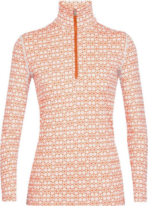 Actual product image Icebreaker 250 Vertex LS Half Zip Alpine Geo (L)