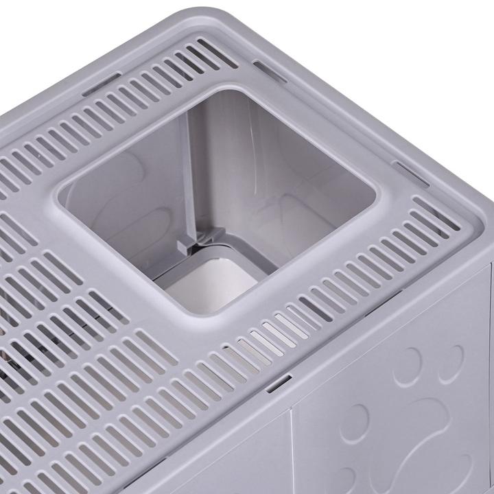 Actual product image Diamentiq Kuweta dla kota YOKO 51x41x38cm 1szt (Cat litter tray open)
