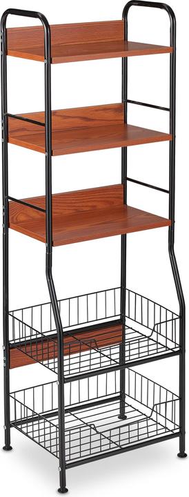 Relaxdays Kitchen shelf (40 x 30 x 121.5 cm)