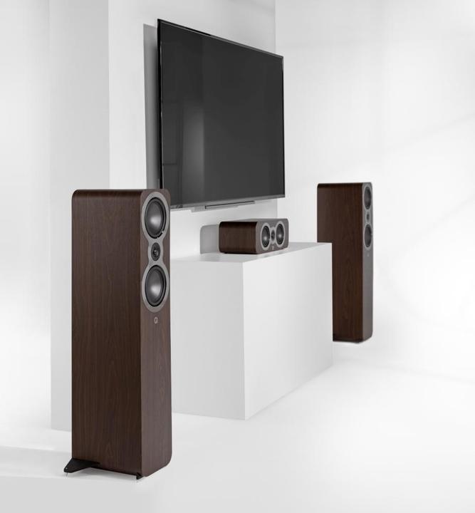 Actual product image Q Acoustics QA 3050c CLARO WALNUT (1 pair)