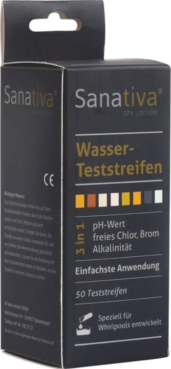 Image du produit Sanativa Bandelettes d'analyse de l'eau