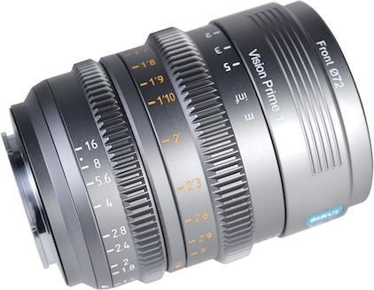 Actual product image Sirui VP-1-24G VISION PRIME T1.4 Vollformat Cine Lens 24mm grau (C-mount, full size)