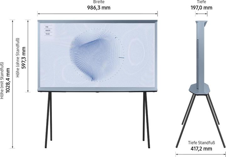 Productafbeelding Samsung LED TV (43", LS01B, QLED, 4K, 2022)