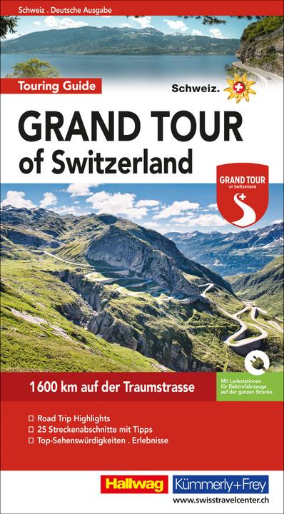 Produktbild Grand Tour of Switzerland. Touring Guide (Deutsch, Roland Baumgartner, Peter-Lukas Meier, 2015)