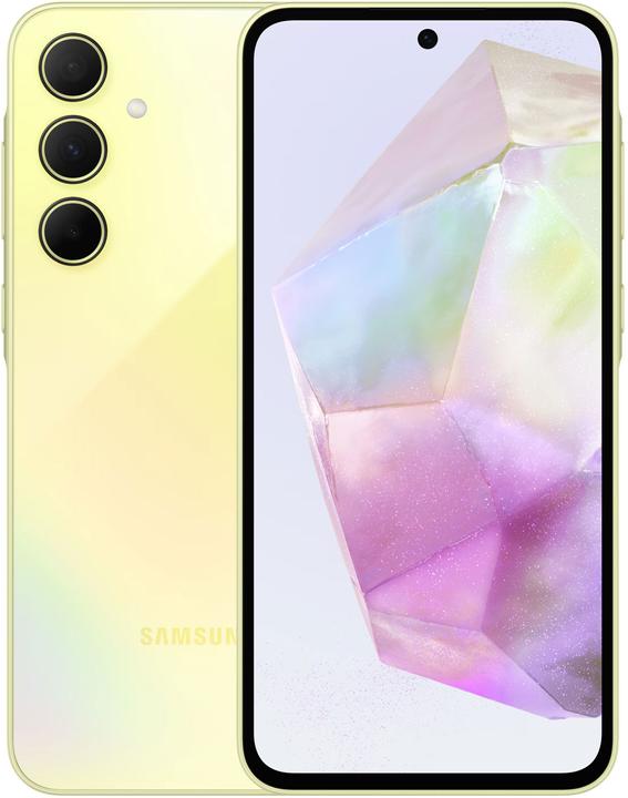 Produktbild Samsung Galaxy A35 (256 GB, Awesome Lemon, 6.60", SIM + eSIM, 50 Mpx, 5G)
