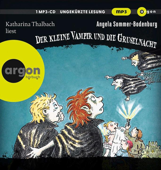 Produktbild Der kleine Vampir (19) und die Gruselnacht (mp3) (Henrik Albrecht, Angela Sommer-Bodenburg, Amelie Glienke, Dirk Kauffels, Katharina Thalbach, Deutsch)