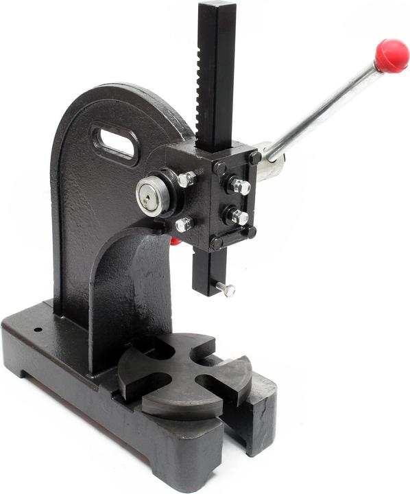 Actual product image Wiltec Turning arbor press up to 2T Workshop press Hand press Hand lever press Punching