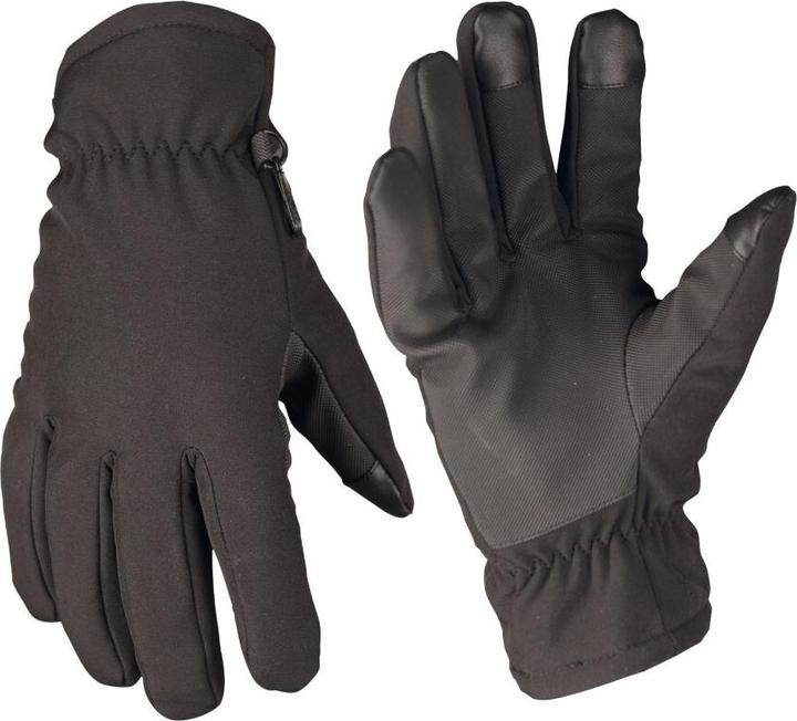 Produktbild Mil-tec Softshell Handschuhe Thinsulate Schwarz XL (XL)