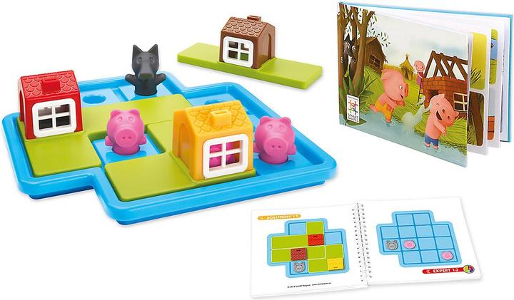 Actual product image Smart Games The 3 little pigs (French, Dutch, Swedish, German, Italian, English)