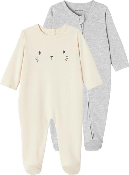 Produktbild Vertbaudet 2er-Pack Baby Strampler aus Interlock-Jersey Oeko-Tex (68)
