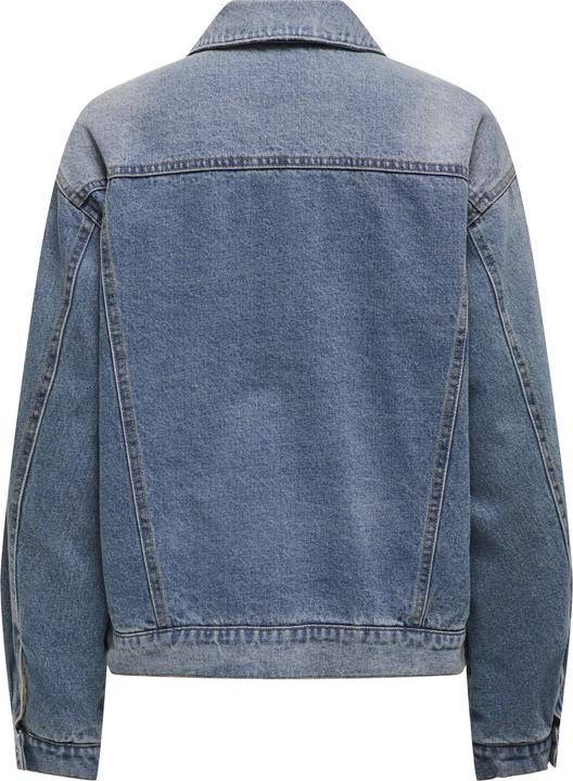 Immagine prodotto Only Polsini con colletto a scomparsa e giacca con bottoni in denim (XS)