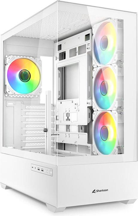 Image du produit Sharkoon AK6 RGB White ATX (blanc) (mATX, Mini-ATX, ATX)