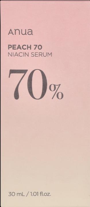 Actual product image Anua Peach 70 Niacin Serum (30 ml)